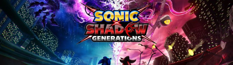 Sonic X Shadow Generations, Key Art, 2024 Games