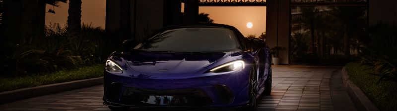 McLaren GTS, Night, 2024, Supercar, 5K, 8K