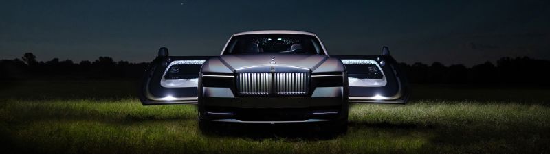 Rolls-Royce Spectre Lunaflair, 8K, 2024, 5K, Rolls-Royce Spectre