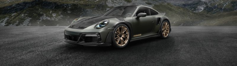 TechArt GTstreet R Touring Monochrome, 2024, Porsche 911 Turbo S, 5K