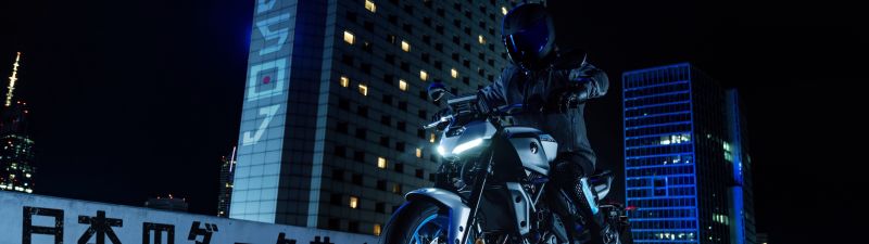 Yamaha MT-07, 2025, Night, 5K