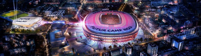 Future, Camp Nou, Stadium, FC Barcelona, Barcelona, Spain, 5K