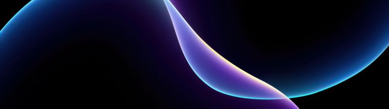 Xiaomi Pad 7 Pro, AMOLED, Stock, Black background, Gradient curves