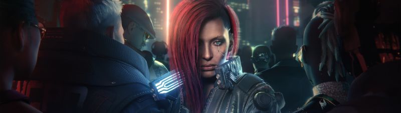 Female V, Ultimate Edition, Cyberpunk 2077, 5K, Game Art