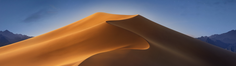 macOS Mojave, Fusion, Desert, Sand Dunes