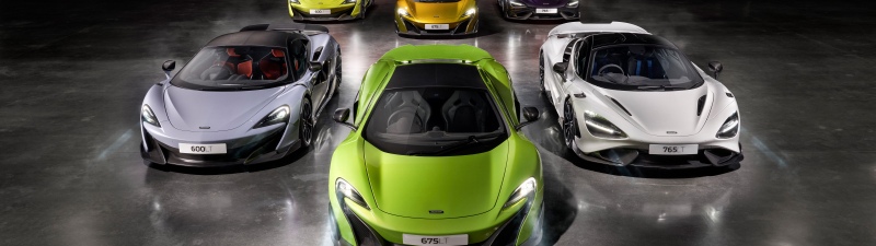 McLaren 600LT, McLaren 675LT, McLaren 765LT, 5K, 8K