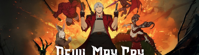 Devil May Cry, 2025 series, Netflix series, 5K, Dante, Animated series