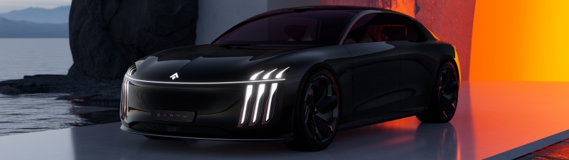 Hyptec Earth, 2025, Electric Hypercar, 5K, 8K