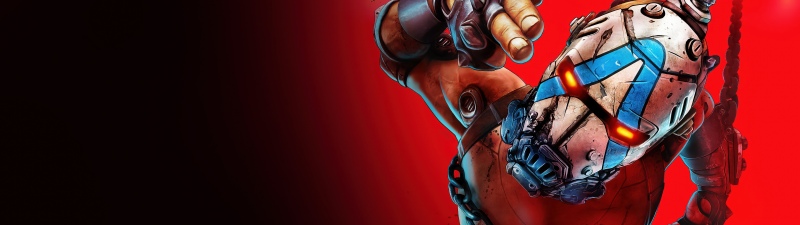 Borderlands 4, Textless, 2025 Games, PC Games, PlayStation 5, Xbox Series X and Series S, Red background