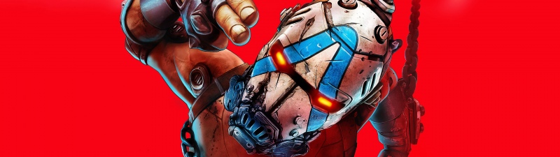 Borderlands 4, Red background, 2025 Games, PC Games, PlayStation 5, Xbox Series X and Series S
