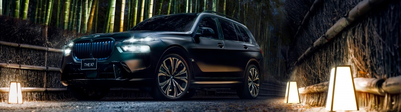 BMW X7 M60i xDrive Black, 2025, 5K, 8K, BMW X7, Luxury SUV, Black cars, Dark aesthetic
