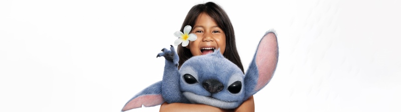 Maia Kealoha, Lilo Pelekai, Lilo & Stitch, 2025 Movies, 5K, 8K, White background, Walt Disney Animation, Disney movies