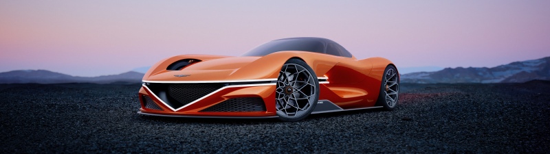Genesis X Gran Racer Vision Gran Turismo Concept, Ultrawide, 5K, Gran Turismo 7