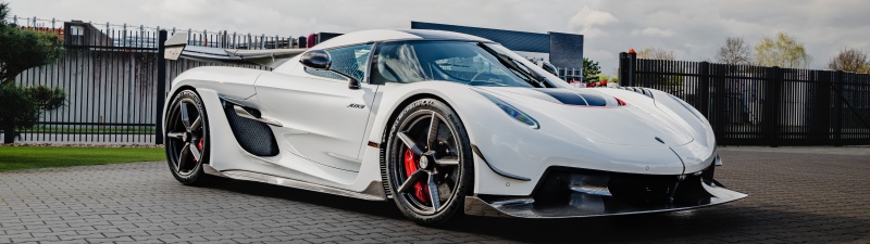 Koenigsegg Jesko, White cars, 5K, Hypercars