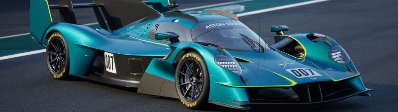 Aston Martin Valkyrie LM, 2025, Le Mans Hypercar, Hybrid sports car, Race track, Asphalt