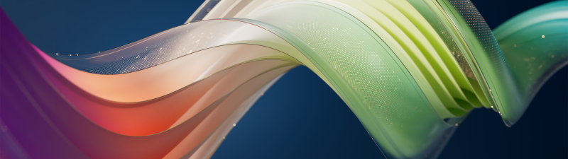 Translucent, Abstract art, Fluid gradient, Pastel colors, Dark blue