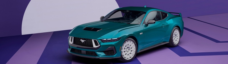 Ford Mustang GT FX Package, 2026, 5K, Sports cars, Purple aesthetic
