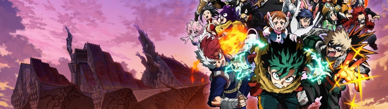 My Hero Academia: You're Next, Anime poster, Izuku Midoriya