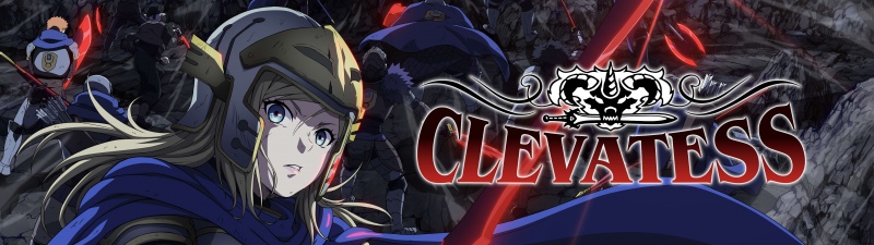 Clevatess, Artwork, Female warrior, Battle, Red sword, 2025 series, Anime series