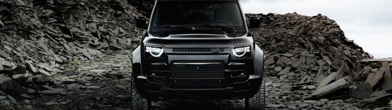 Land Rover Defender OCTA Black, 2025, 5K, 8K, Black cars