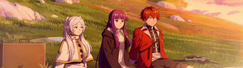 Frieren: Beyond Journey's End, Season 2, 2026 series, Anime series, 5K, Fern (Frieren), Stark
