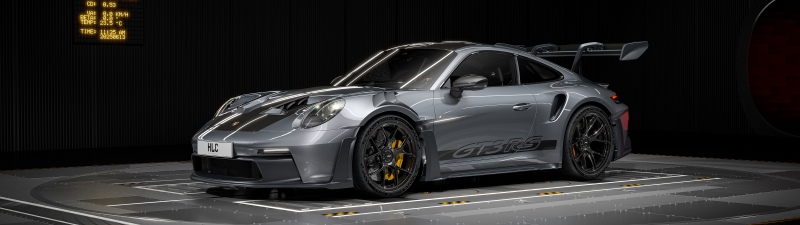 Weissach package, Porsche 911 GT3 RS, Dark aesthetic, Dark background