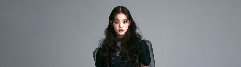 Jang Wonyoung, IVE (K-pop), 5K, Grey background