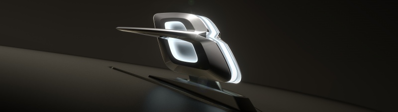 Bentley EXP 15, Logo, Dark background, 5K, 8K