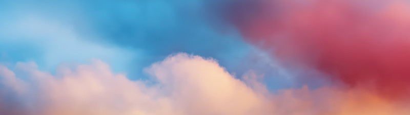Colorful Sky, Clouds, 5K, Aesthetic