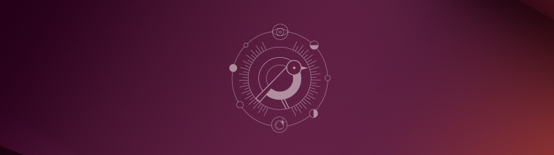 Ubuntu 24.10 (Oracular Oriole), Stock, Abstract background, Purple background, ubuntu