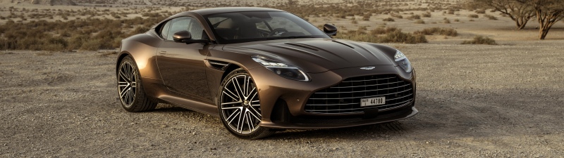 Aston Martin DB12, Desert, 8K, Sports cars, 5K