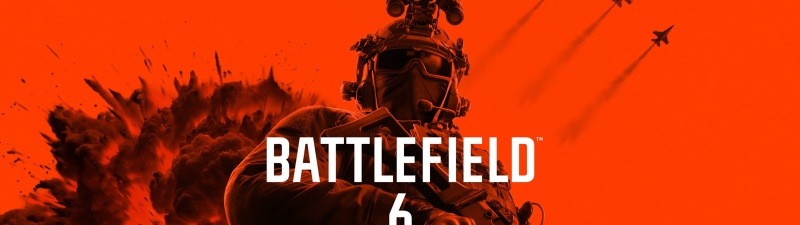 Battlefield 6 Phantom Edition, Key Art, Game poster, 2026 Games, Orange background, Monochrome