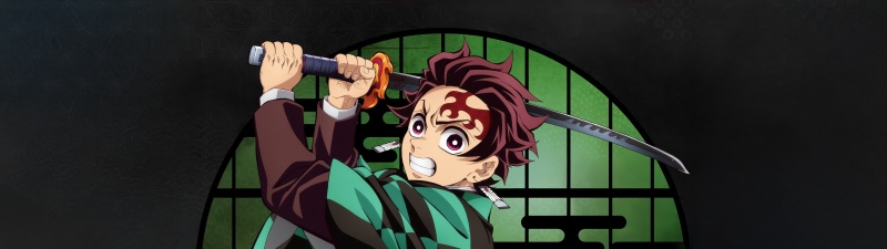 Tanjiro Kamado - Infinity Castle, 5K, Anime movie, Demon Slayer: Kimetsu No Yaiba Infinity Castle, Black background, Tanjiro Kamado