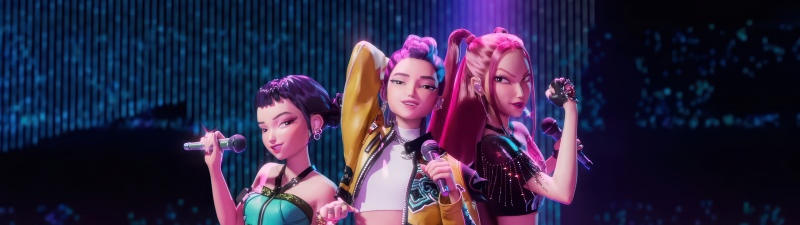KPop Demon Hunters, Huntrix, Rumi (Huntrix), Mira (Huntrix), Zoey (Huntrix), K-pop group