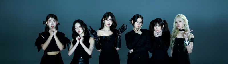 IVE (K-pop), Black dress, 5K, Girl group
