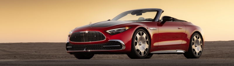 Mercedes-Maybach SL 680 Monogram Series, 2026, 5K, 8K, Mercedes-Maybach SL 680