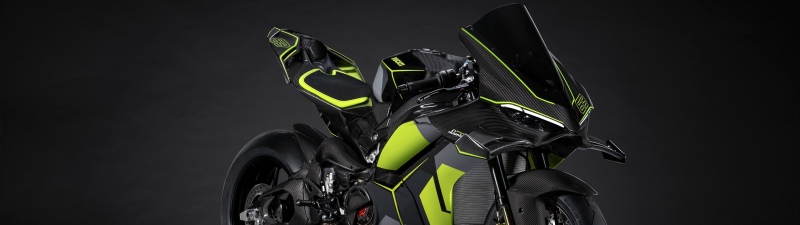 Ducati Panigale V4, Lamborghini, 5K, Dark background