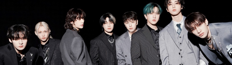 Stray Kids 2025, Black background, 5K