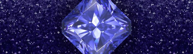 Diamond, Blue aesthetic, Blue abstract, Gemstone, Shiny, Blue background, Honor Magic V Flip 2, Stock, 5K