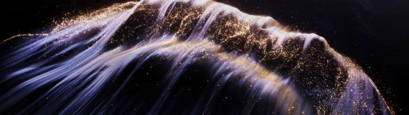 Glitter, Particles, Texture, Dark background, 5K, Huawei Mate XTs, Stock, Purple abstract