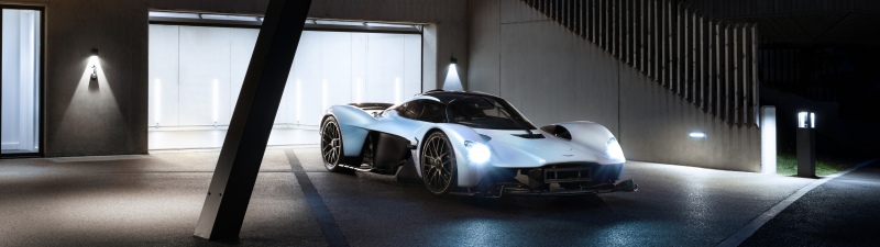 Aston Martin Valkyrie, Hybrid sports car, 8K, 5K, Futuristic