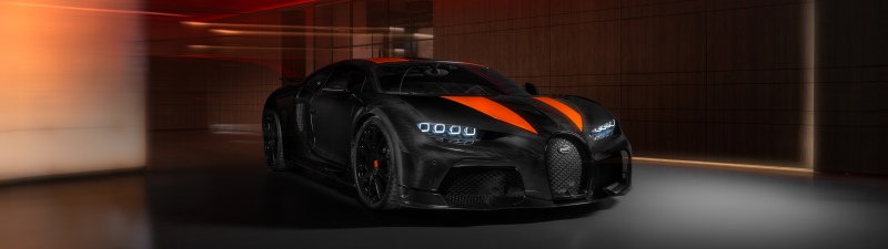 Bugatti Chiron Super Sport 300+, 8K, Black cars, Supercar, 5K, Carbon Fiber