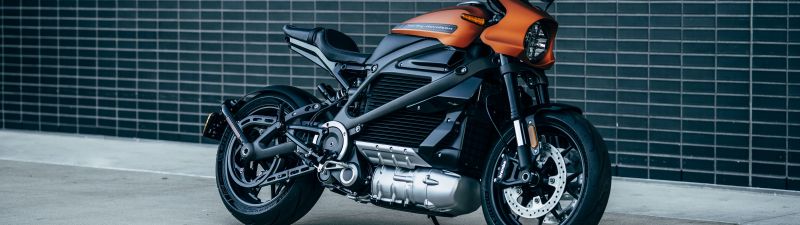 Harley-Davidson LiveWire, Motorcycle, Electric bikes, Orange Bike, 5K