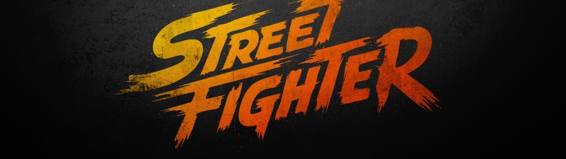 Street Fighter, Logo, 2026 Movies, Dark background, 5K, 8K