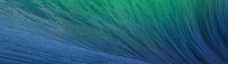 OS X Mavericks, Ocean Waves, Stock, 5K, Mac OS X