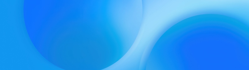 iCloud, Ultrawide, Blue gradient, Blue aesthetic, Blue background, Stock