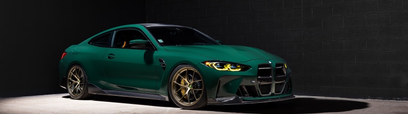 BMW M4 Coupe, 8K, Dark background