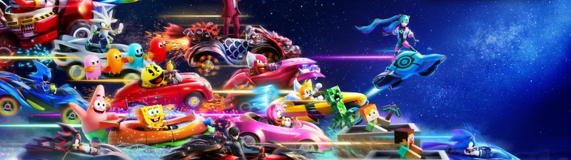 Sonic Racing: CrossWorlds, 2025 Games, Nintendo Switch, PlayStation 5, PlayStation 4, Xbox One, Xbox Series X and Series S, PC Games