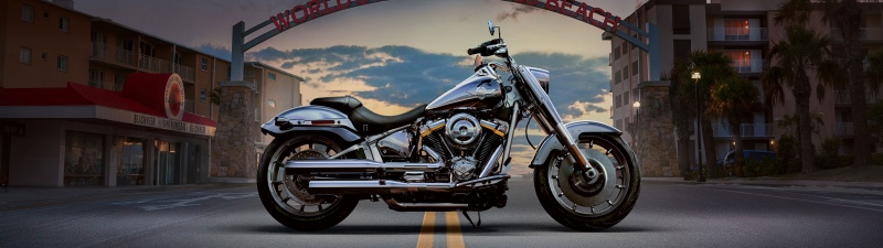 Harley-Davidson Fat Boy, Daytona Beach, 5K