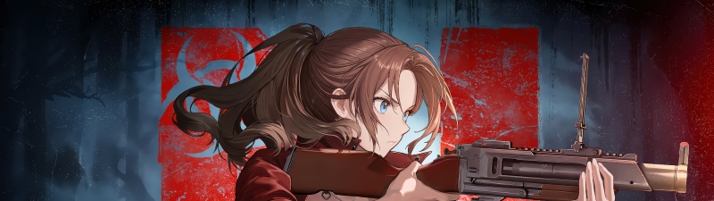 Goddess of Victory: Nikke, Claire Redfield, Resident Evil, 5K, Anime girl